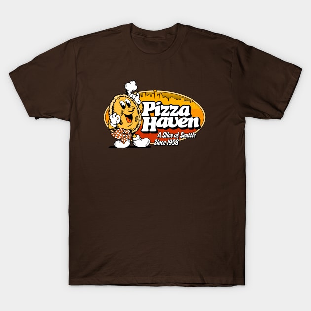 Pizza Haven T-Shirt by JCD666